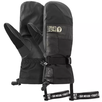 Варежки Picture Organic Anna женские, черный