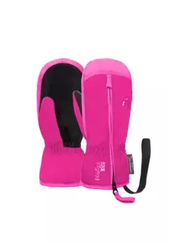 Варежки Reusch "Ben Mitten", с удлиненной молнией, розовый