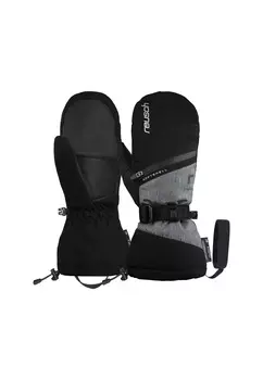Варежки Reusch Demi R TEX XT Mitten, цвет 7688 black/grey melange