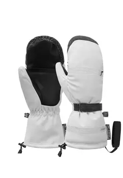 Варежки Reusch Fustling Cozy R TEX XT Mitten, цвет 1098 white/black melange