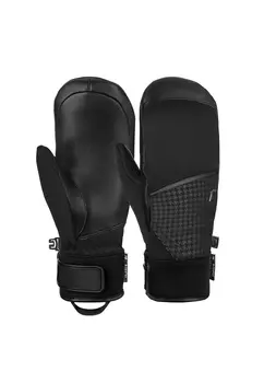Варежки Reusch Mara R TEX XT Mitten, цвет 7697 black/pied de poule