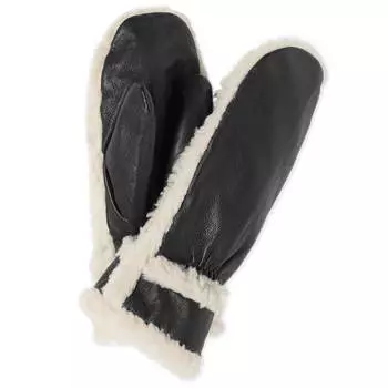 Варежки Samse Samse Meadow Leather, черный