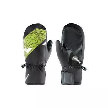 Варежки SILLIAN.STX MITTEN зеленые дышащие водонепроницаемые ветрозащитные ZANIER, цвет gruen