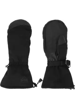 Варежки SOS, цвет black