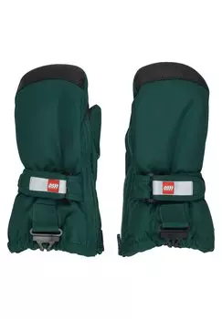 Варежки WARIPO LEGO kidswear, цвет dark green