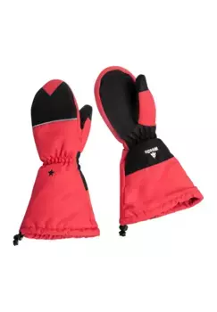 Варежки WeeDo "DEVILDO Red", длинные манжеты, в тон коллекции WeeDo, красный