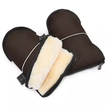 Варежки Werner Christ Baby GLOVY, коричневый