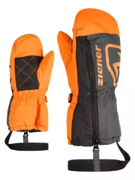 Варежки Ziener "LEON Minis", цвет Orange