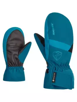 Варежки Ziener "LEVIN GTX MITTEN Junior", бирюзовый