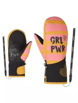 Варежки Ziener "LIWANI AS(R) PR MITEN Girls", желтый