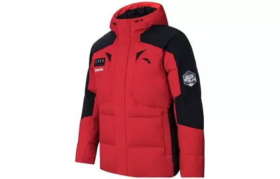 Variety Training Collection Пуховик мужской классический красный Anta, красный