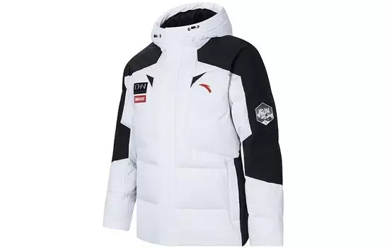 Variety Training Collection Пуховик мужской Snowflake White Anta, цвет Snowflake White