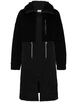 Varley длинное стеганое пальто Walsh, черный