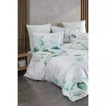 Varol Laura Home Семейный Комплект постельного белья из бамбукового атласа - Erice