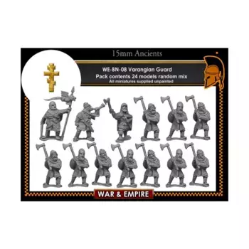 Варяжская гвардия, War & Empire - Dark Ages Miniatures - Byzantine, Late/Nikephorian (15mm)