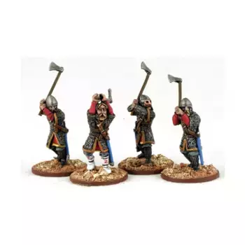 Варяжские гвардейцы с топорами, Saga Miniatures - Viking Age - Vikings (28mm)