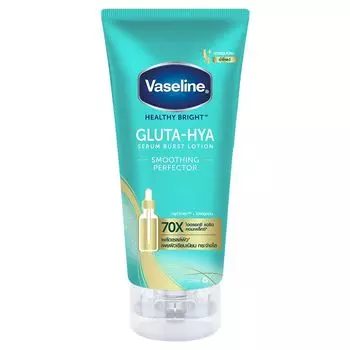 Vaseline Healthy Bright Gluta-Hya Serum Burst Lotion Разглаживающий перфектор 170 мл, Green