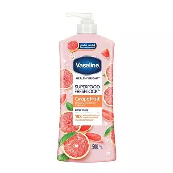 Vaseline Healthy Bright Superfood Freshlock Грейпфрут 500 мл, Pink