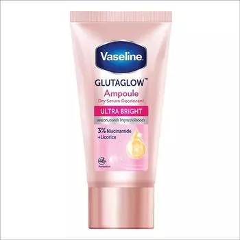 Vaseline Сухая сыворотка GlutaGlow Ampoule Deodorant Ultra Bright 30 мл, Pink