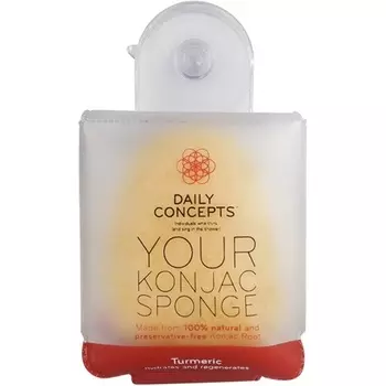 Ваша губка из конжака с куркумой, Daily Concepts