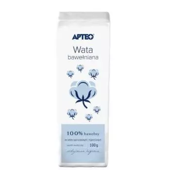 Вата, 100 г Apteo, Care