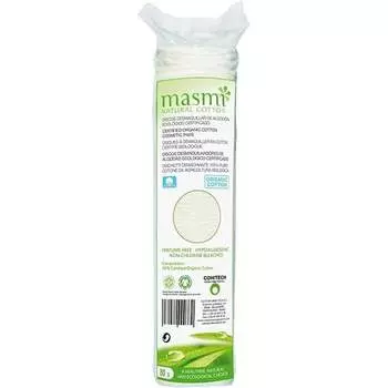Ватные диски из органического хлопка, 80 шт. Masmi