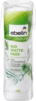 Ватные диски органические 60 шт. ebelin