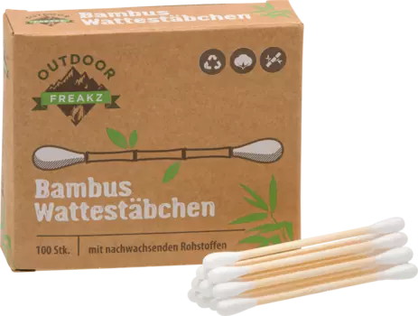 Ватные палочки бамбуковые 100 шт. Outdoor Freakz