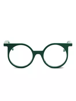 VAVA Eyewear round-frame очки, зеленый