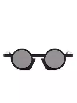 VAVA Eyewear солнцезащитные очки в круглой оправе, черный