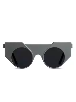 VAVA Eyewear солнцезащитные очки в круглой оправе, серый