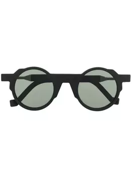 VAVA Eyewear солнцезащитные очки в круглой оправе, черный