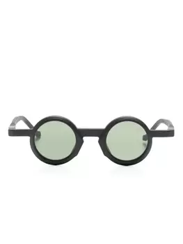 VAVA Eyewear солнцезащитные очки в круглой оправе, черный