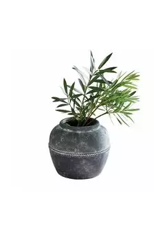 Ваза Badmnil антик-серый Loberon