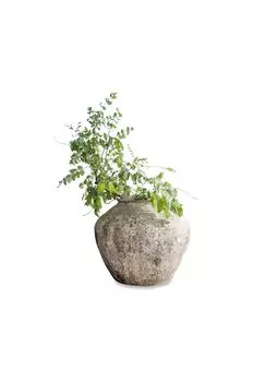 Ваза Champs антик серая Loberon