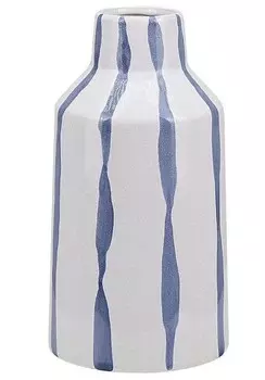 Ваза для цветов Beliani ASSUS, синий/белый