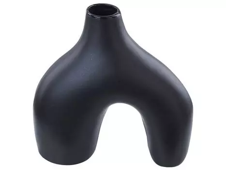 Ваза для цветов Beliani LAMIA, черный