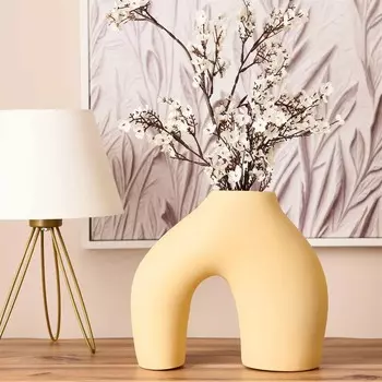 Ваза Evidea Deco Hera - Бежевый - 22x27x10 см