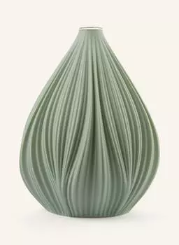 Ваза фалд, высота: 20 см. Sheyn, зеленый
