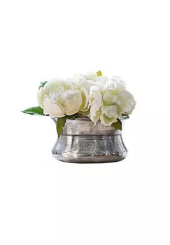 Ваза Fullerton старинное серебро Loberon