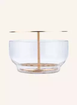 Ваза икебана большая, высота: 15,5 см. Fritz Hansen, золотой