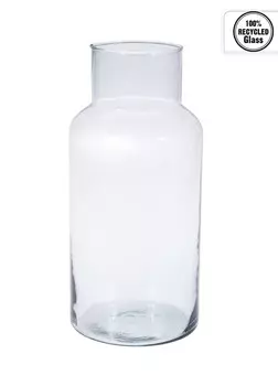 Ваза из 100% переработанного стекла Croff, прозрачный