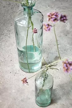 Ваза из переработанного стекла Mica Decorations, розовый