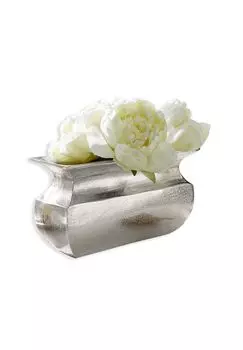 Ваза Кириан серебро Loberon