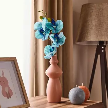 Ваза KPM Dolomite - Оранжевый - 8,2x8,2x22,4 см