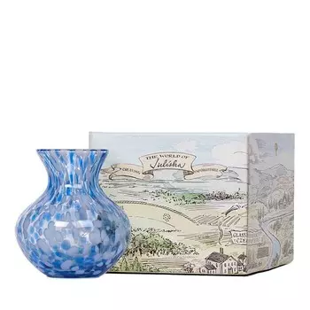 Ваза Puro Vase Juliska, синий