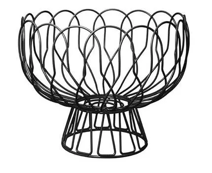 Ваза с фруктами, проводная Present Time, черный