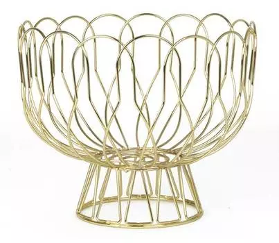 Ваза с фруктами, проводная Present Time, желтый