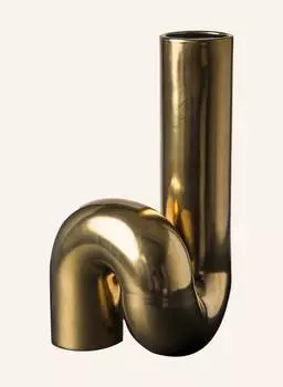 Ваза ютуб, высота: 37 см. Polspotten, золотой