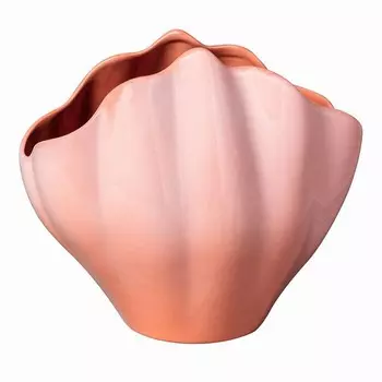 Ваза Villeroy & Boch Perlemor Home Shell Hurricane, оранжевый